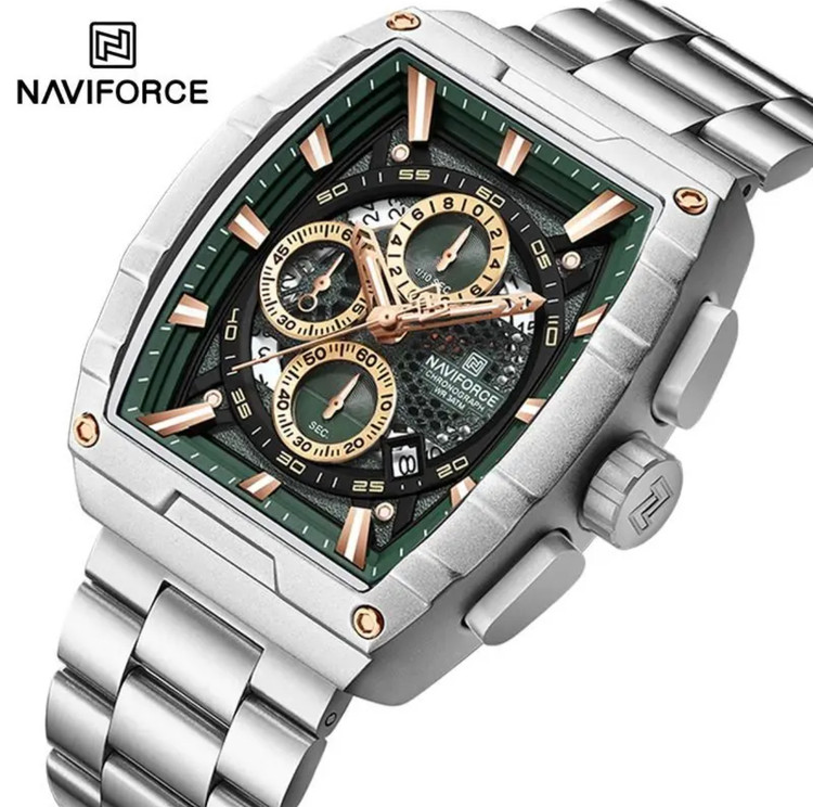 ساعت مچی مردانه نیوی فورس Nf ۸۰۶۶ استیل