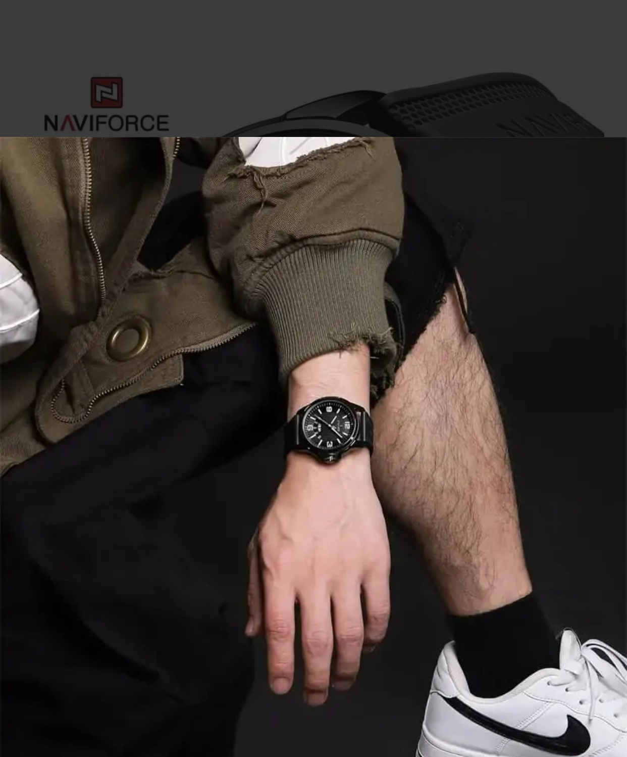 ساعت مچی مردانه نیوی فورس Nf ۹۲۱۵ مشکی