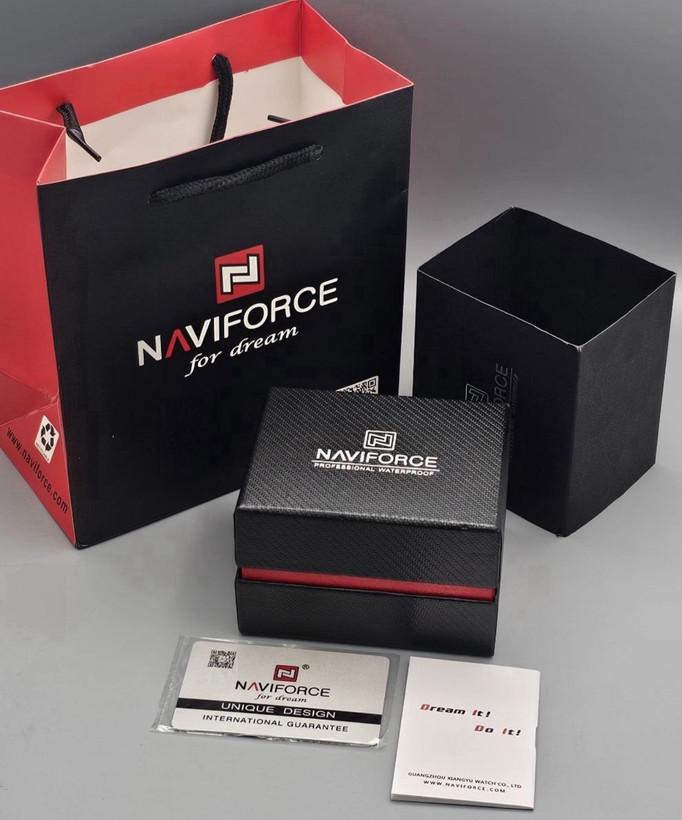 ساعت مچی زنانه نیوی فورس Nf ۵۰۴۶ طلایی آبی