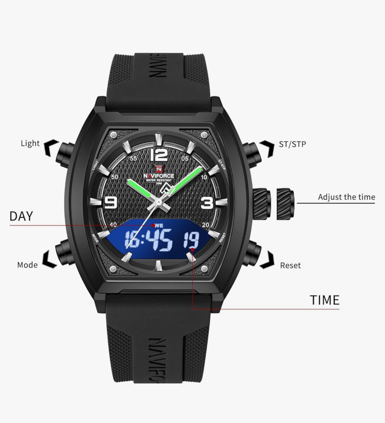 ساعت مردانه نیویفورس NAVIFORCE NF9242
