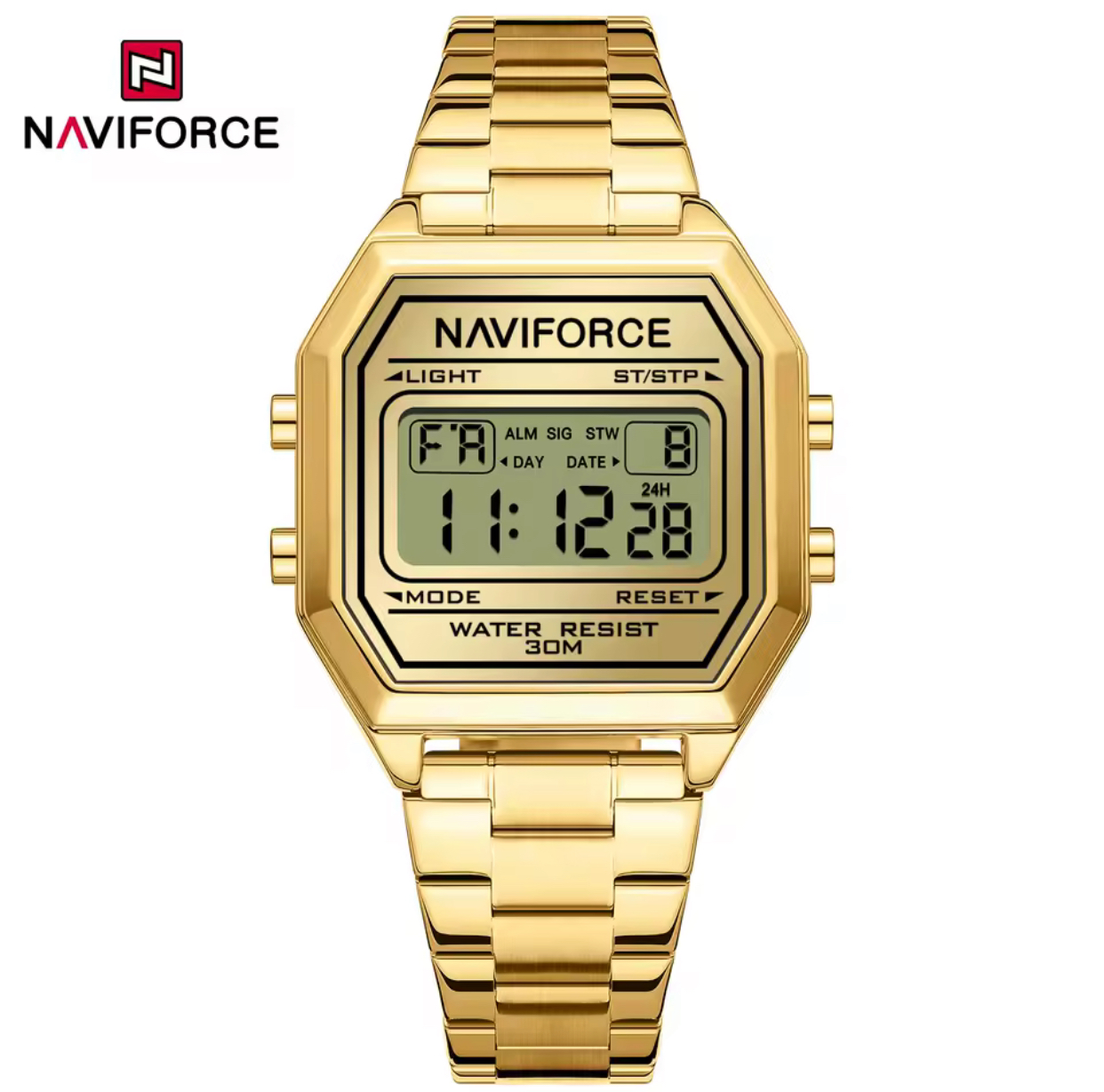 ساعت نیویفورس Nf5063 طلایی