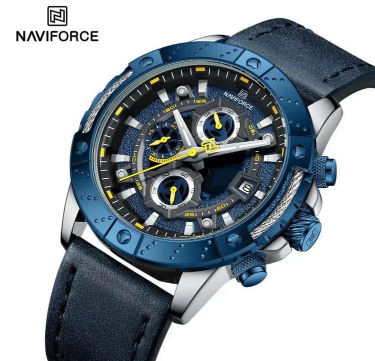 ساعت مردانه نیویفورس NF8055 آبی