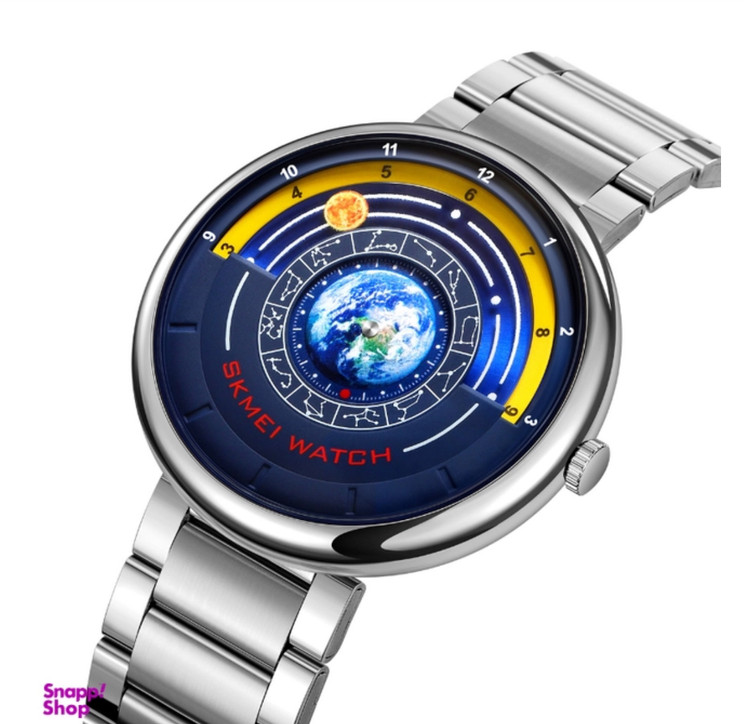 ساعت مچی عقربه ای مردانه اسکمی سیلور کد 2361 S