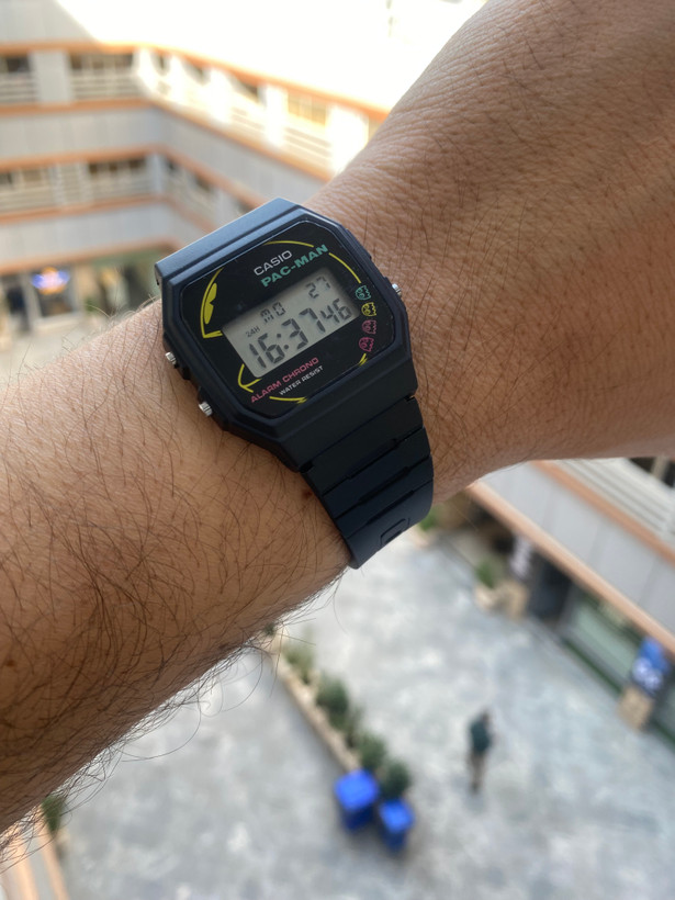 ساعت مچی کاسیو پک من های کپی مستر رابر CASIO F-91WPC-1A