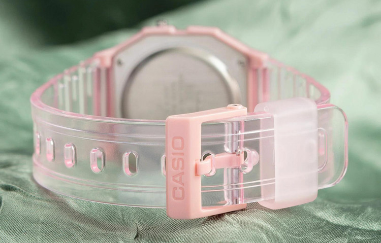 ساعت مچی ، زنانه کاسیو اصل صورتی CASIO F-91WS-4D