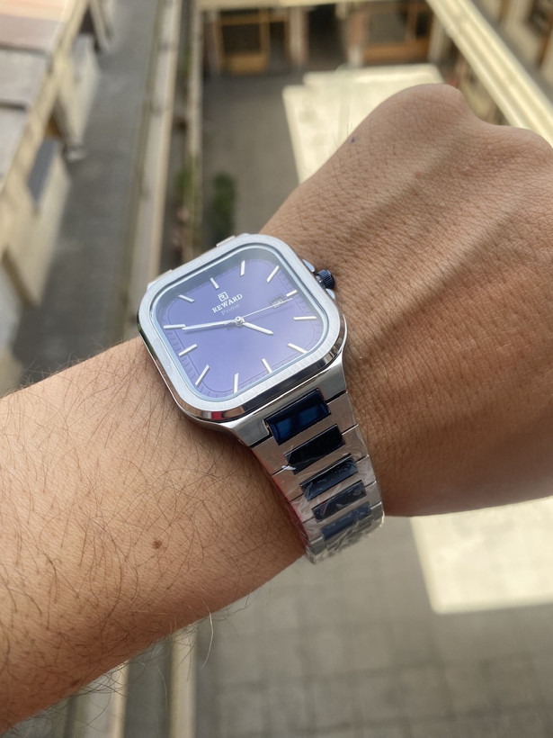 ساعت اصل ریوارد 613281 استیل سرمه ای