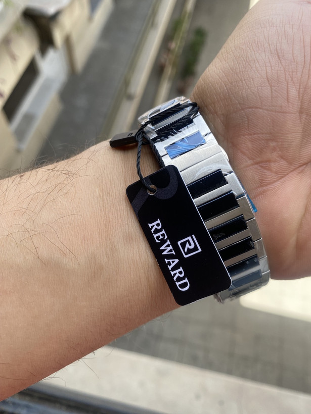 ساعت اصل ریوارد 613281 استیل سرمه ای
