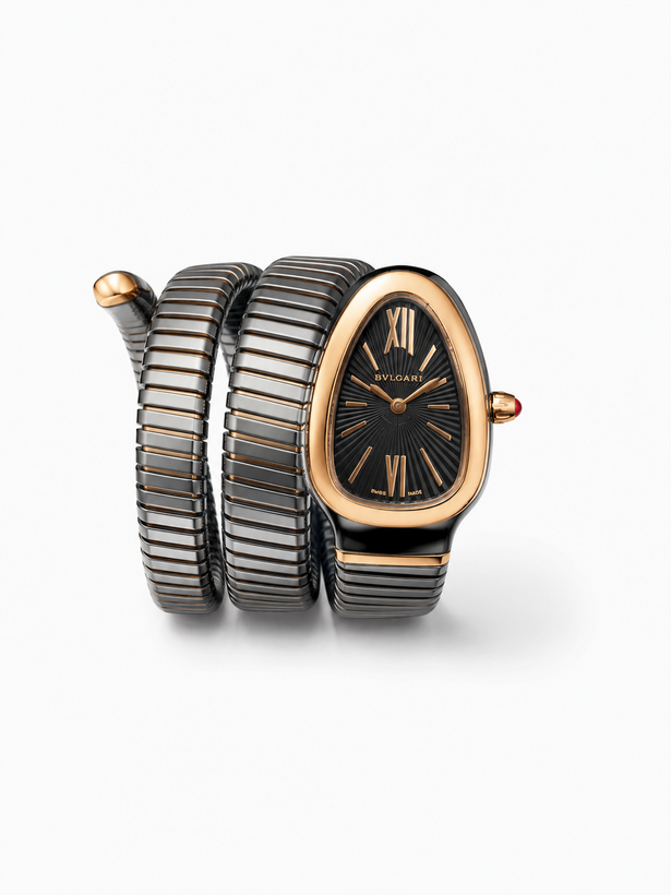 ساعت مچی زنانه بولگاری ماری مشکی رزگلد