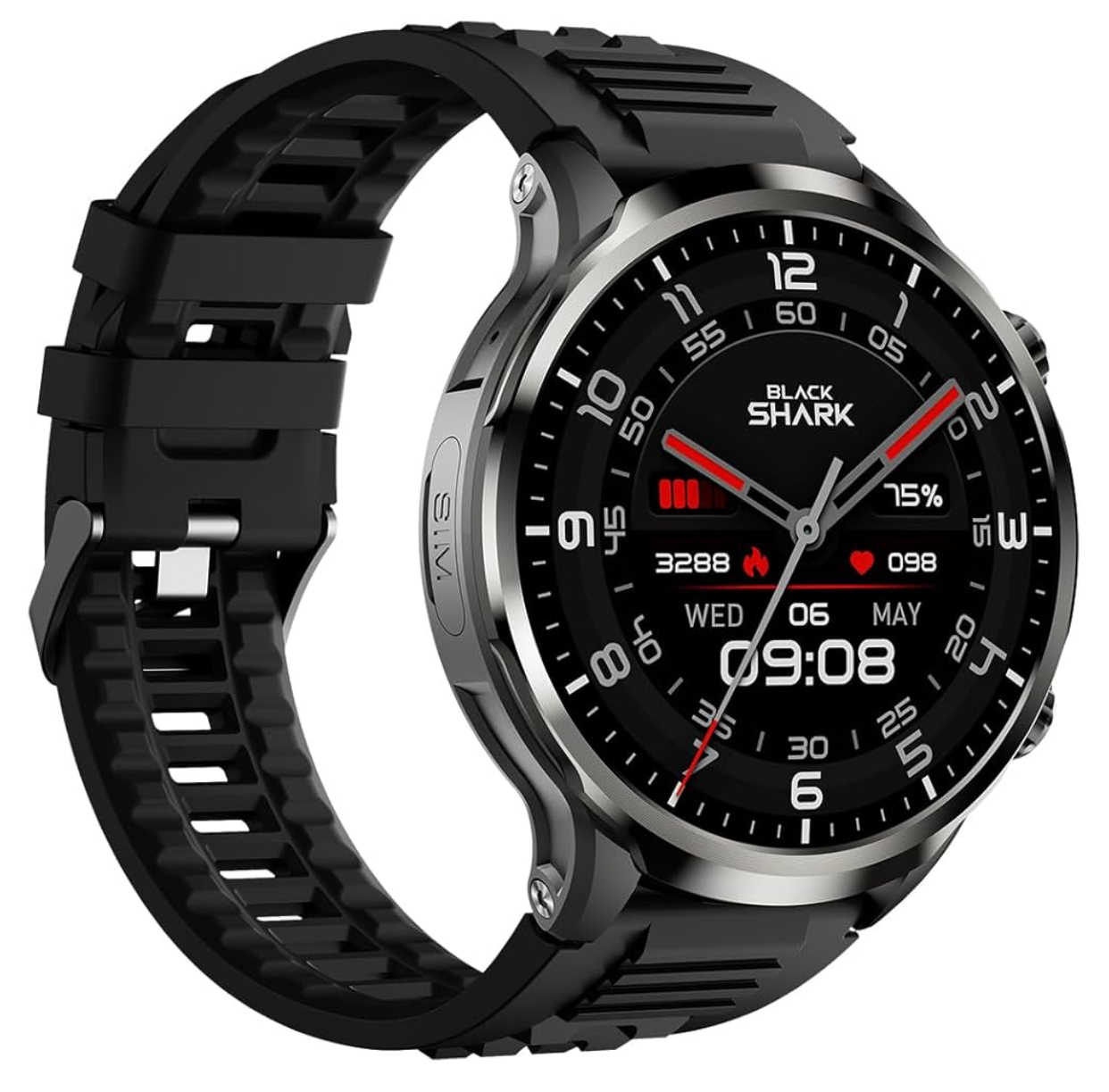 ساعت هوشمند سیمکارتخور رجیستر شده بلک شارک مدل Watch X W2403