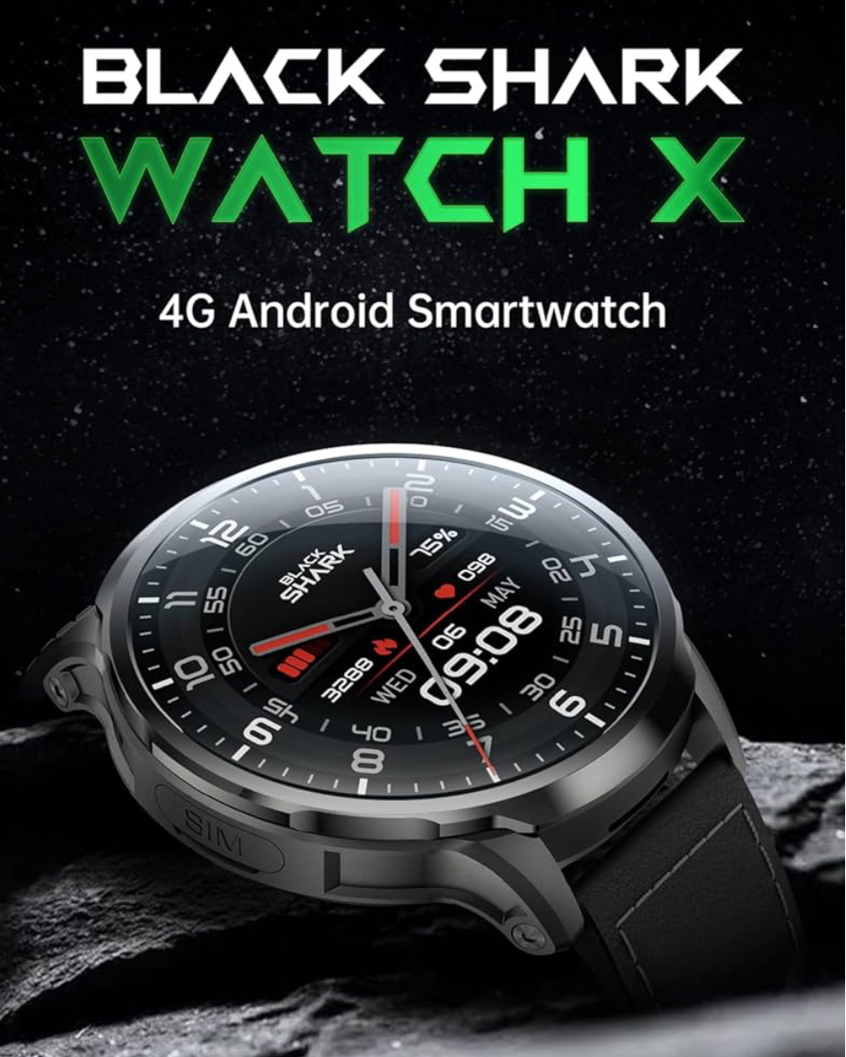 ساعت هوشمند سیمکارتخور رجیستر شده بلک شارک مدل Watch X W2403
