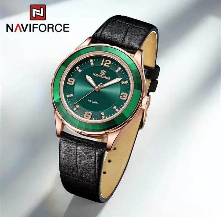 ساعت مچی زنانه نیوی فورس مدل NAVIFORCE Nf5040 سبز