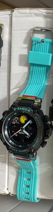 ساعت مچی کاسیو جیشاک فراری تیفانی G-Shock ferrai