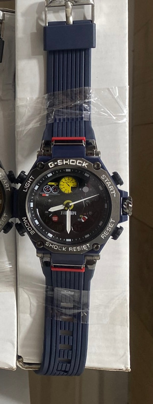 ساعت مچی کاسیو جیشاک فراری سرمه ای G-Shock ferrai