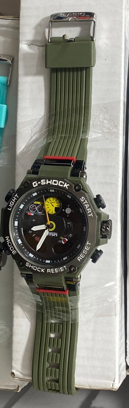 ساعت مچی کاسیو جیشاک فراری سبز زیتونی G-Shock ferrai