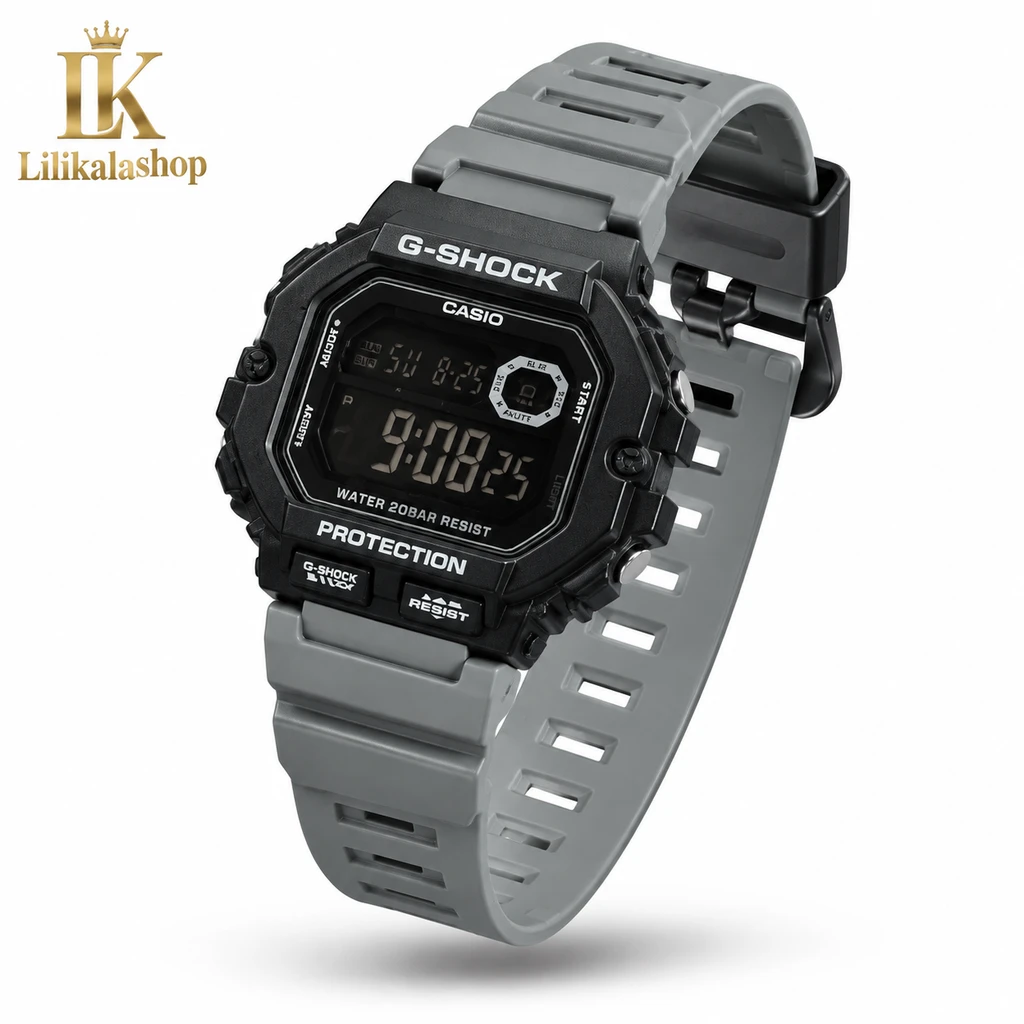 ساعت مچی مردانه کاسیو جیشاک های کپی مستر طوسی  G-SHOCK HSD-008